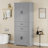 Storage Cabinet With Multi-Functional Storage Space, Doors With Storage Shelves, 2 Drawers, Adjustable Shelf, Gray (Same Sku: N759P293426E)-423017502