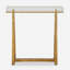 Table d'appoint Quentisha Crystal