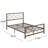 QUEEN SIZE METAL BED