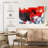 Avery Red Whirlpool Abstract-107680062