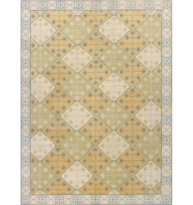 Verona Handmade Wool Area Rug, Rectangle 8' x 10'