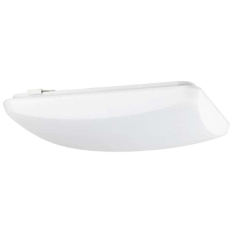 Plafonnier encastré 1 lumière DEL Franceschino, H 3 po x l 11 po x P 11 po, 4 000 K