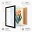 Stylised Bloom Botanical - Framed Print-604498686-604498683