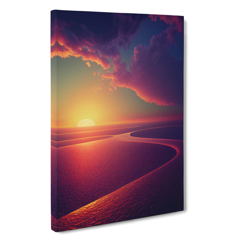Irresistible Sunset - Wrapped Canvas, 50cm H x 35cm W x 3cm D