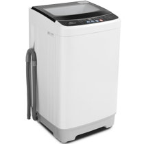 Portable 14.3(7.7 6.6)lbs Semi-automatic Washing Machine Compact