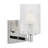 Luisa bath wall sconce with clear fluted glass shades-684034251-684034234