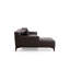 Canapé d'angle moderne de couleur anthracite 57,1 po x 98,4 po x 33,9 po | Structure en bois de hêtre et en carton, tissu 100% polyester | 28 coussins en mousse et plumes grises, 2 coussins inclus, design scandinave industriel, facile d'entretien-1793283067-1793283066