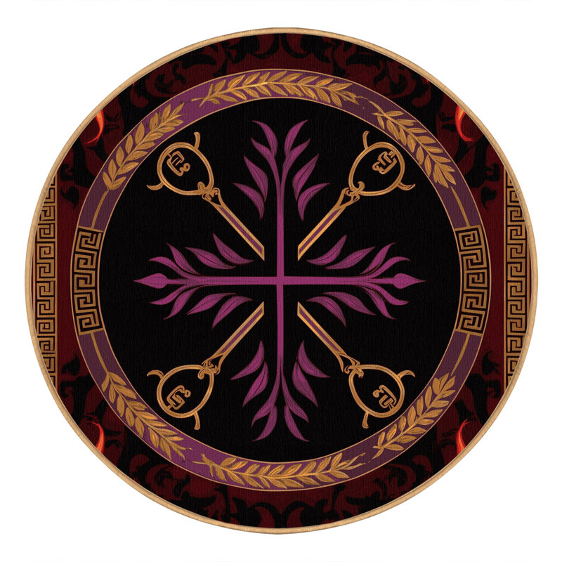 Chateau Bloom Rug, Round 3'