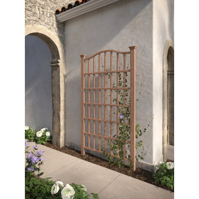 Concord 96'' H x 54'' W Vinyl Lattice Panel Trellis