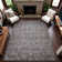 Premium Machine Washable Larock AMF1228 Global Rug