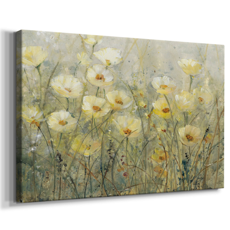 Été en fleur I - Cavas enveloppés de galerie, 8 x 12