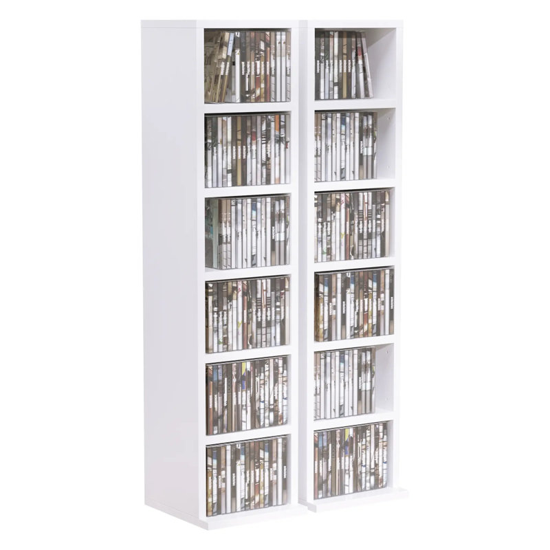 88.5cm H Media Shelves