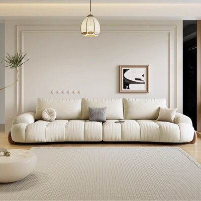 Modern Minimalist Cream Style Sofa