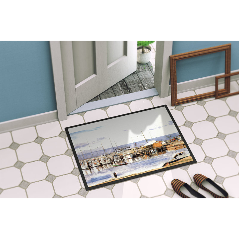 Rug, Rectangle 2' x 3', White/Gray