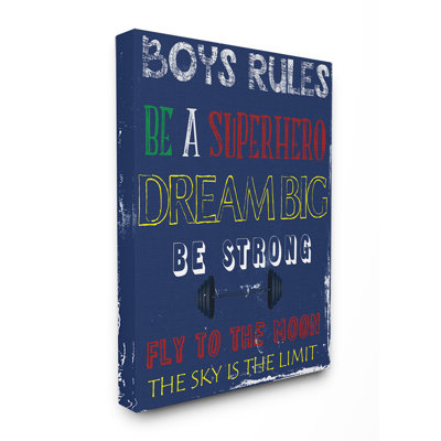 Art sur toile, "Guppers Rules the the Sky Is the Limit"