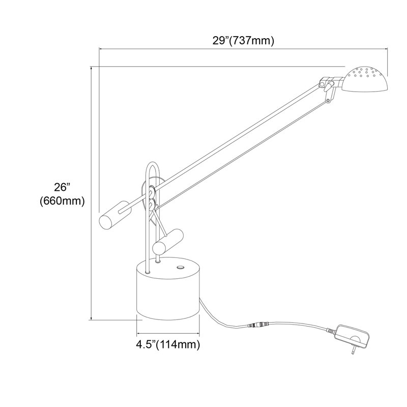Urbanek Metal Desk Lamp
