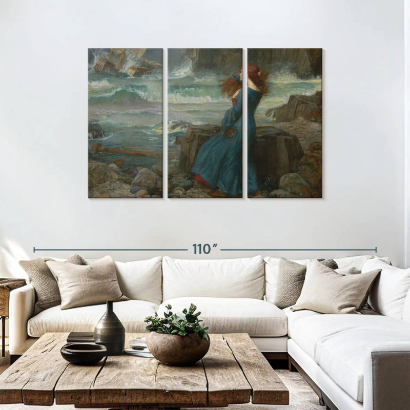 Leisha Miranda The Tempest, 48" H x 74" W