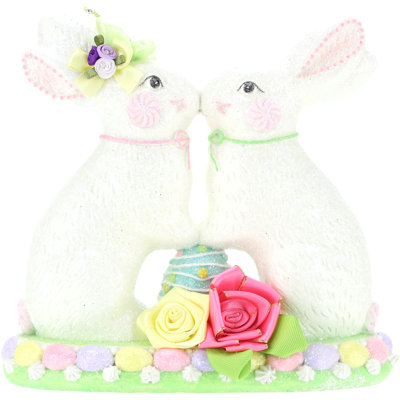 Joyeux couple lapin
