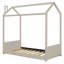 Lit simple en bois et velours, beige-565888356-565888358