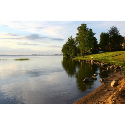 Bohdalec, belle vue sur le lac - reproduction