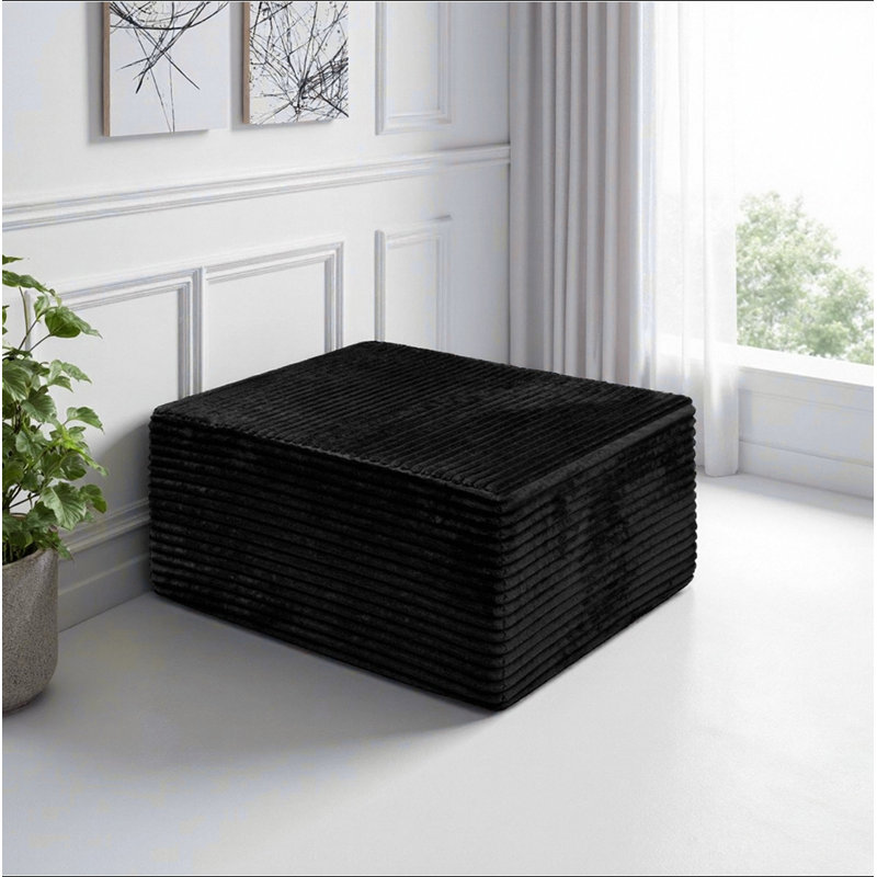 Repose-pieds 35 po, Black