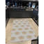 Tapis décoratif moderne à motif d'oeil beige-1732746616