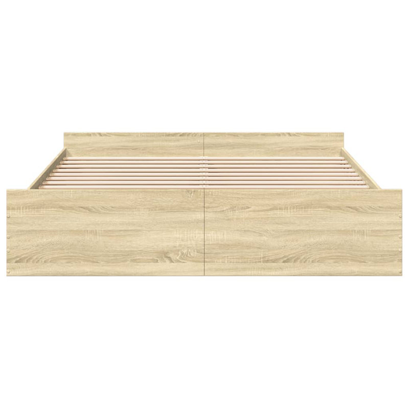 Peltz Bed, Sonoma Oak, Super King (6')