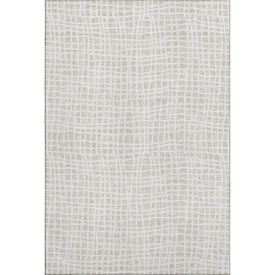 Premium Machine Washable Prisco Ivory Rug