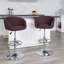 Tabouret de bar rotatif à hauteur ajustable Nordin-24677775