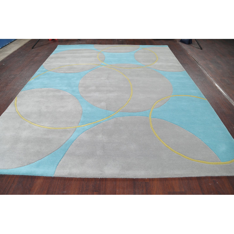 Wool Geometric Indoor Rug