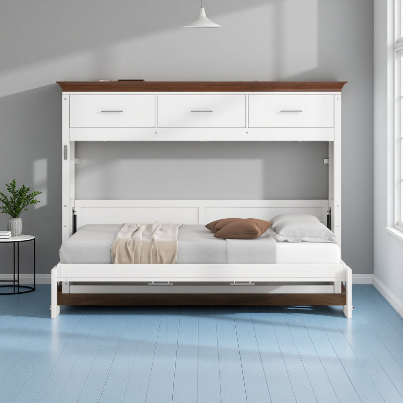 Murphy Bed With 3 Drawers
