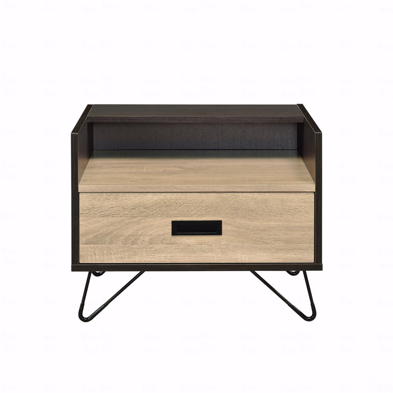 Bedroom Nightstand With 1-Drawer
