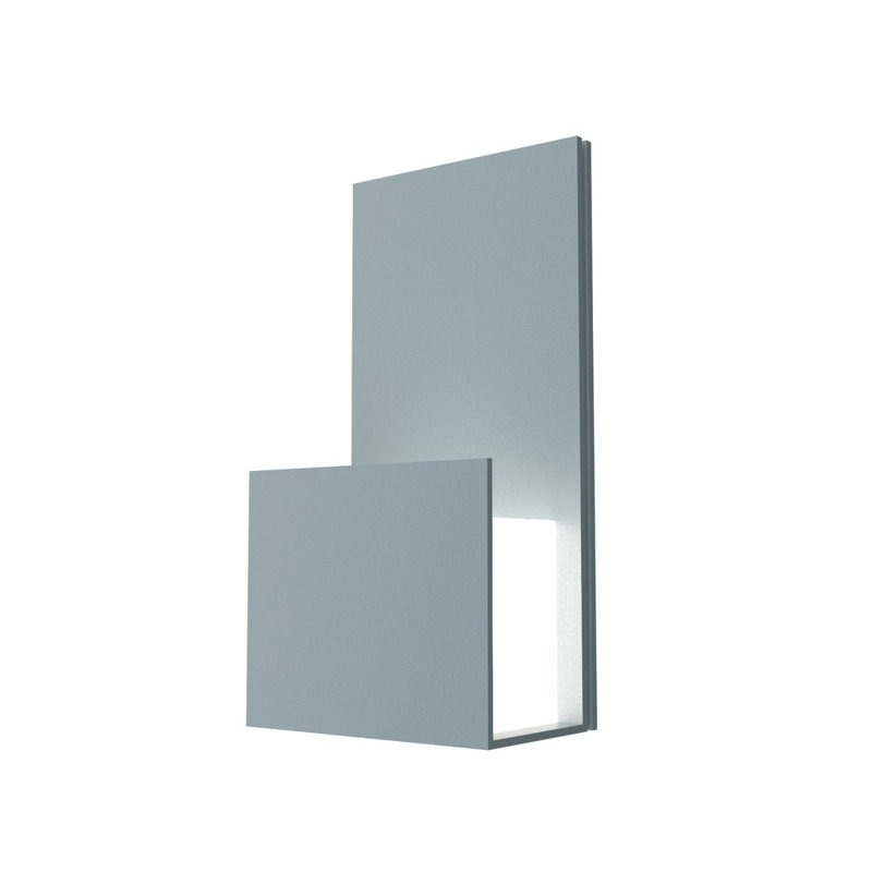 1 - Light LED Flush Mounted Sconce, Imbuia, 3500K