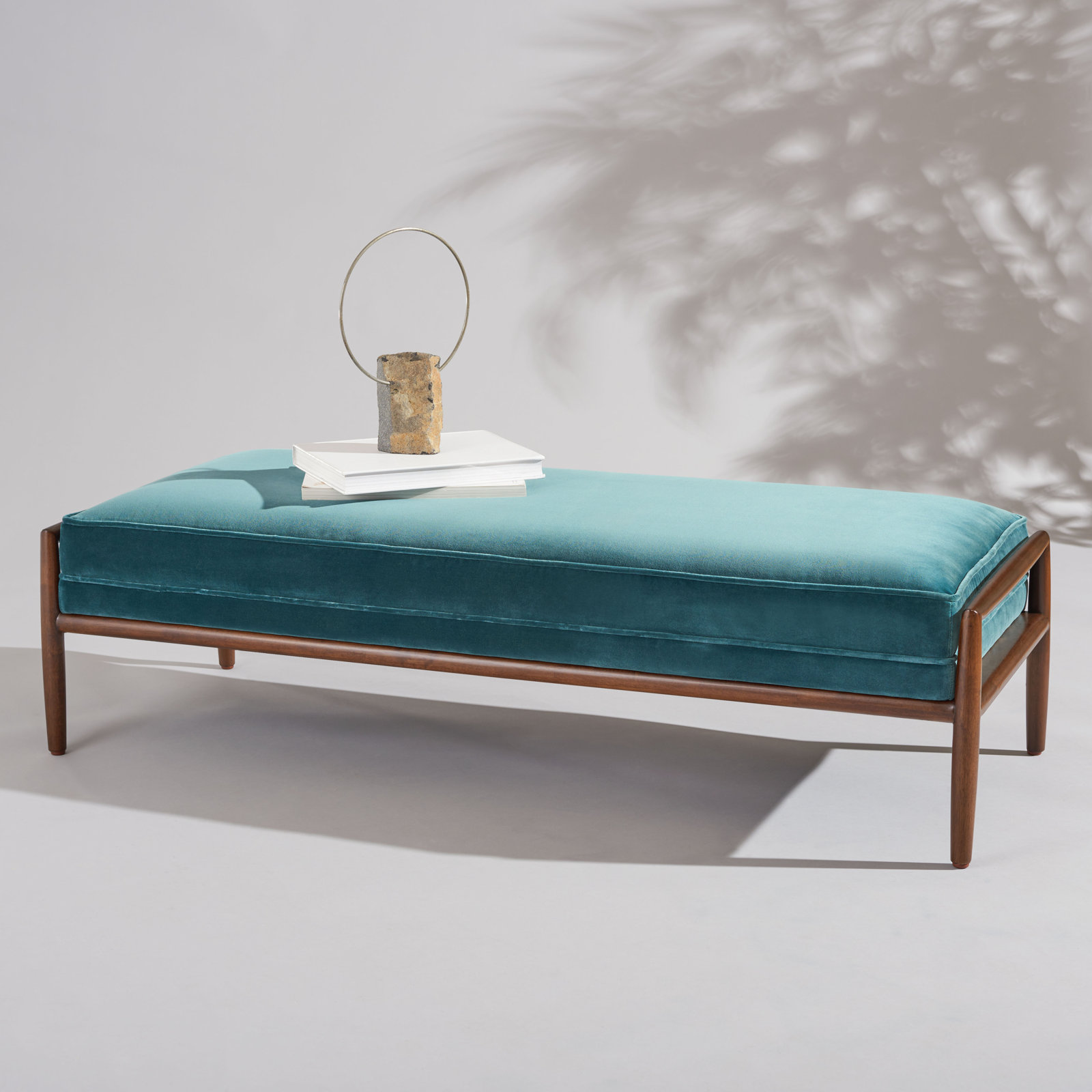 Beatrice Bench, Dark Teal