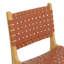  Teak & Leather Dining Chair-69316108