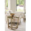 Sunset Key Glass Frame End Table