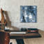 «Blue Abstraction» par Svetlana Aleynikova, art mural en verre acrylique, 12 po x 12 po-1930895839