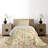 Polyester Floral Coverlet
