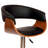 Tani Swivel Upholstered Adjustable Height Counter Stool with Metal Frame-1125772972