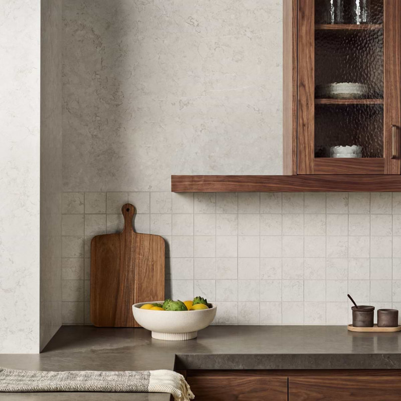 Corretta 23.77 in. x 47.55 in. Porcelain Tile, Bianco White