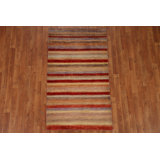 Gabbeh One-of-a-Kind 3' X 5'2" New Age Wool Area Rug in