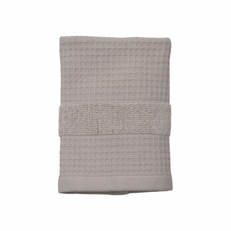 Adayshia Midweight Waffle Washcloth, Beige