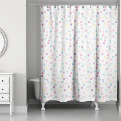 Brynley Polka Dots Shower Curtain
