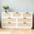 Rattan 7 Drawer Dresser, 55in Wide 7 Chest of Drawers with Metal Handles and Wooden Sturdy Base for Bedroom Living Room Nursery-1718206467