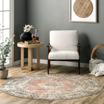 Tapis floral rétro Ren SpinClean