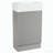 18.6 " W Free Standing Wall Mounted 1 Single Vanity Bathroom Vanity With Ceramic Top-1887122750