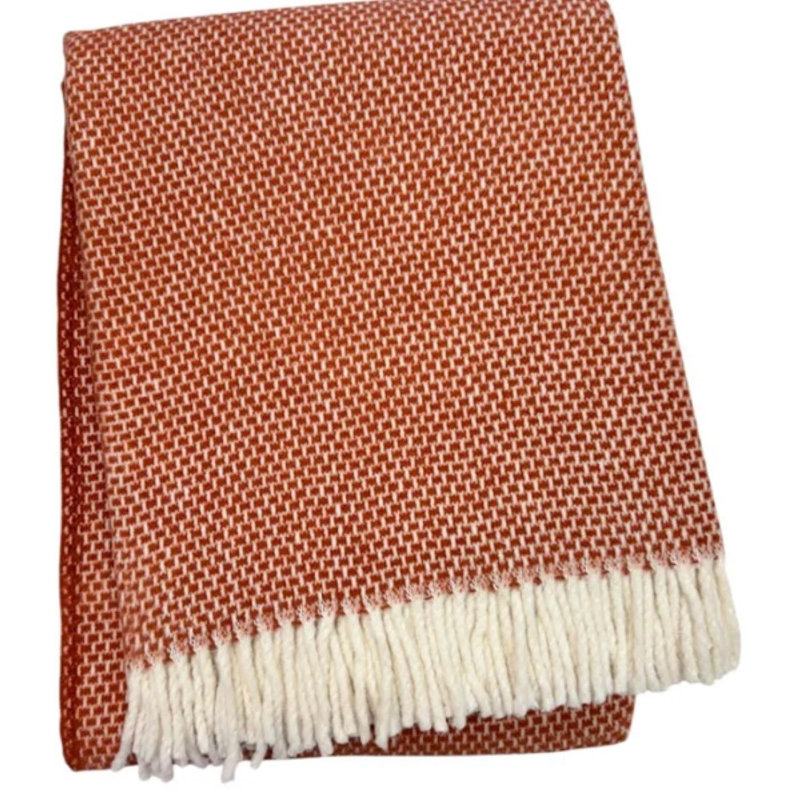 Grain of Rice Throw, Terra Cotta