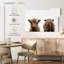 Portrait de vache Brampt Highland-107696539