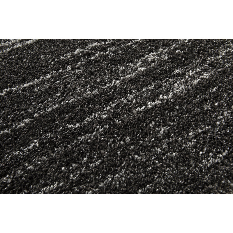 Aule Abstract Shag Area Rug, Rectangle 80 x 150cm