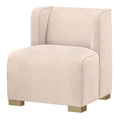 Joan Linen Boucle Slipcovered Chair